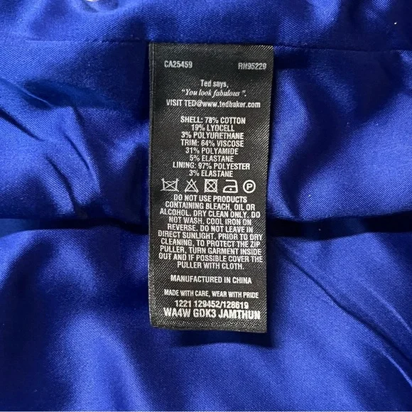 Ted Baker peplum dress. - Picture 14 of 16